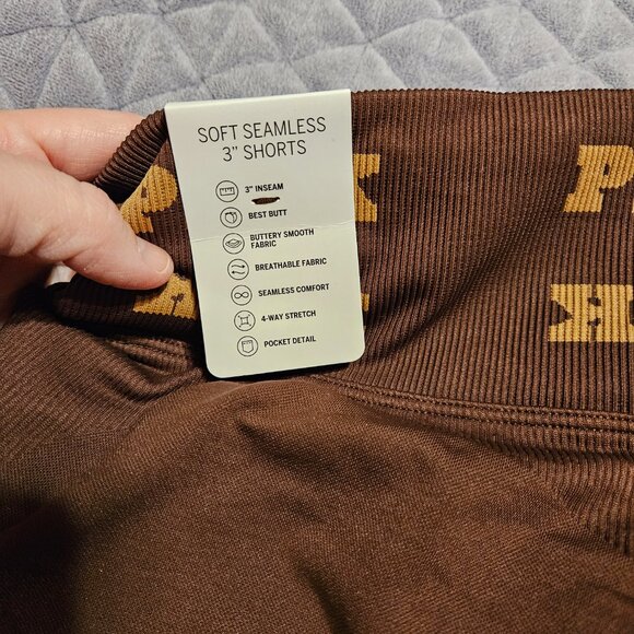 Victoria Secret Soft Seamless Shorts Size XL - Picture 3 of 3